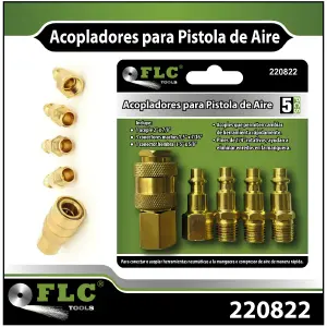 Acoples Y Conectores Rápidos De ¼'' X5pc