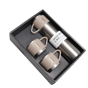 Termo Botella Térmica Bebida Agua Acero