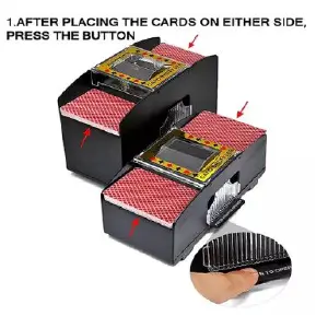 Barajador Cartas Poker Baraja Automático