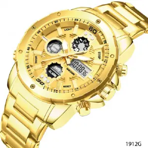 1912G-5 JOEFOX METÁLICO DORADO HOMBRE