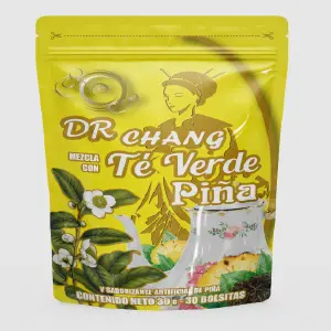 TÉ VERDE CON PIÑA DR CHANG
