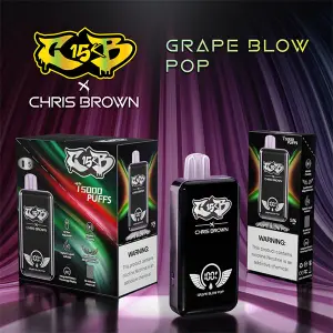 Chris Brown Vape CB15K CAJA X10