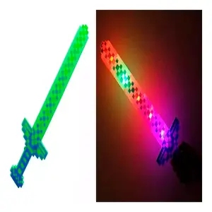 Juguete Espada Minecraft Niños Led Sonid
