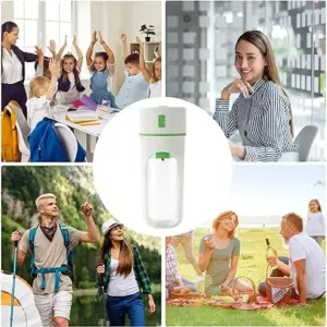 Licuadora Portátil Termo Recargable