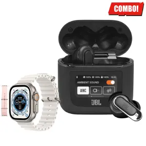 Combo Reloj T800+ Auriculares Jbl Pro 2
