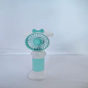 Mini Ventilador Recargable Con Soporte