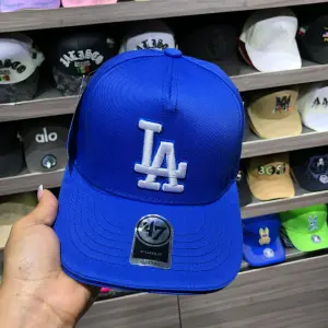 Gorra Beisbolera LA 47 Caqui Logo Magent