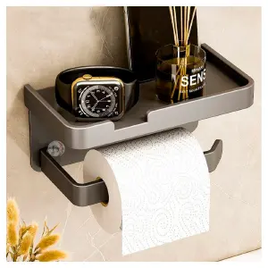 PORTAPAPEL DE BAÑO CON REPISA