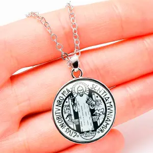 Collar San Benito Proteccion Religion