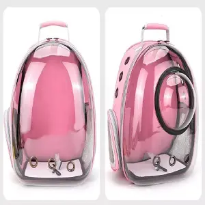 Morral Burbuja Transparente maleta