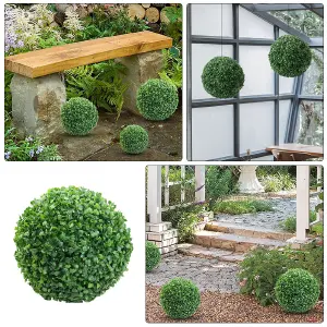 Bolas Decorativas de Hierba  22cm  x3un
