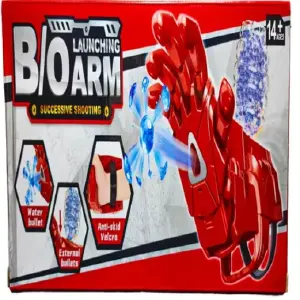 Guante Lanzador Hidrogel Iron Man