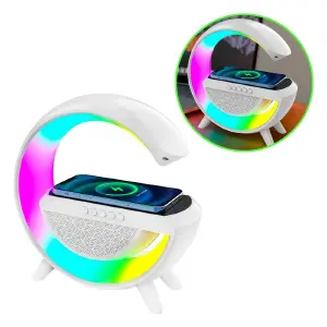 PARLANTE BLUETOOTH CARGADOR INALÁMBRICO