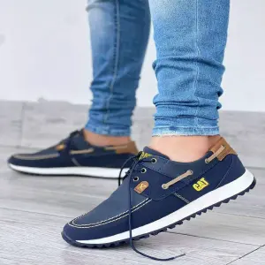 Mocasines Para Caballero Azul Tmon