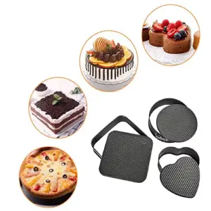 Molde para Tortas: Set x3 Unidades Desmontables - Molde Para Tortas Set X3 Unidades Desmon