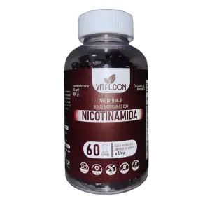 GOMAS NICOTINAMIDA VITALCOM x60