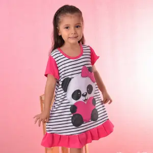 pijama niña panda