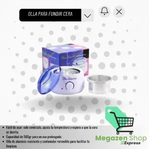 OLLA PARA FUNDIR CERA