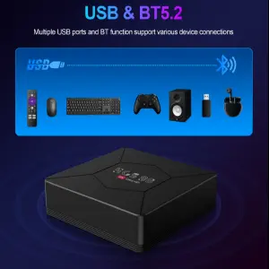TV box 8K  Android 13,0 CON COMAND VOZ