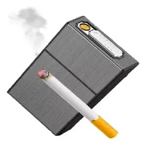 encendedor almacenados de cigarrillos a
