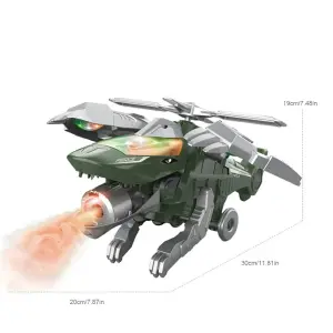 Robot Transformers Helicoptero Hel15 Luc