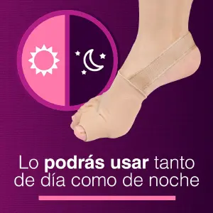 corrector elástico de juanete