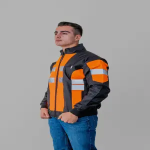 Chaqueta impermeable reflectiva homb  T4