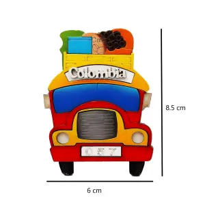 Iman Decorativo Chiva Colombiana Artesan
