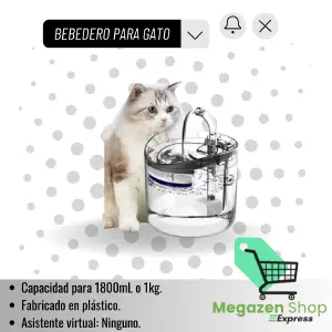 BEBEDERO PARA GATO