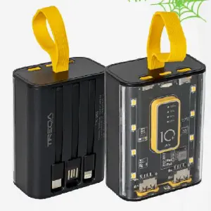 Tq Power Ban Treqa Con Linterna Led 4 En