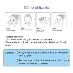 Masajeador Ultrasonido Facial