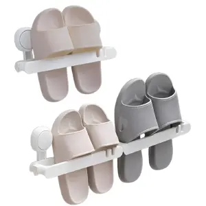 Organizador Par Zapatos Adhesivo Estante