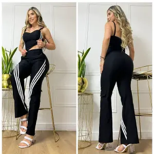 Conjunto pantalón y blusa lineas  2158