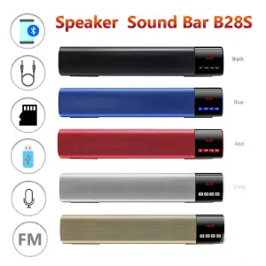 Barra Sonido Bluetooth 40cm Pantalla Led