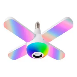 FOCO LAMPARA BOMBILLO BLUETOOTH