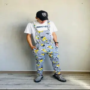 OVEROL BART SIMPSON GRIS