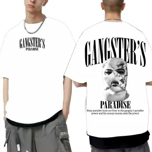 Camisetas grficas oversize - 731834