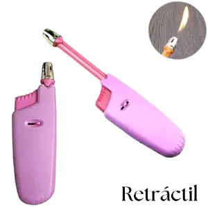Candela Encendedor  Retractil X2 Unidade