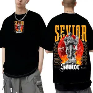 Camisetas grficas oversize - 731827
