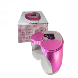 Lampara De Uñas Gel Led/ Uv 288W Morada