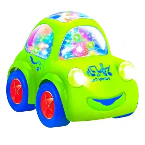 Carro Funny Luces Sonido Movimiento Jugu
