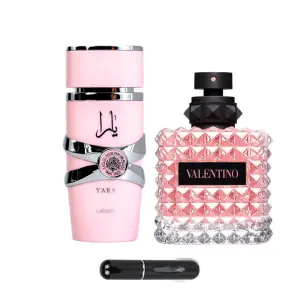 PERFUMES YARA+VALENTINO DONNA + PERFUMER