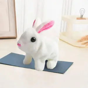 Robot Conejo Mascota Sonido Movimiento
