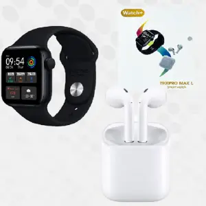 1 Combo T900 Pro Max Smart Watch + Audíf
