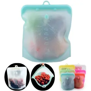 Bolsas De Silicona Reutilizables Para A