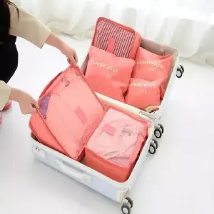 Organizador De Ropa Kit Viajero 6 Unidad