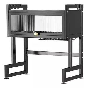 Escurridor Platos Cocina tapa Vidrio