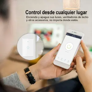 Interruptor Tactil Alexa Google 1 Via