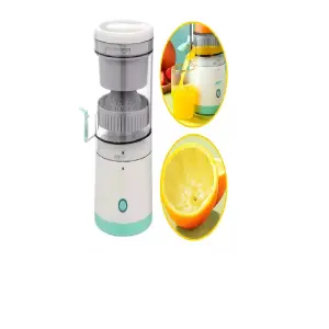 Exprimidor Electrico Recargable Naranja