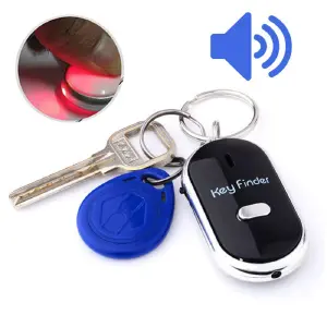 Llavero anti perdida con alarma y luz